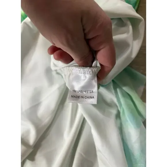 Billy J Zinnia Midi Dress Green Floral - Picture 8 of 8